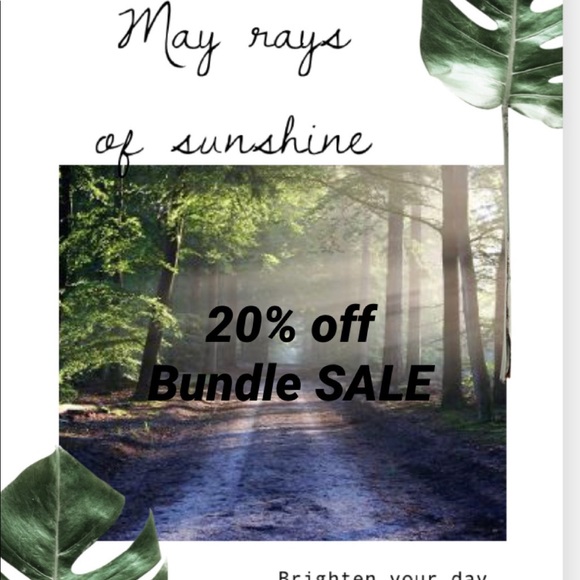 20% 0ff each item in bundles- max weight of 5 lbs…comment here… - Picture 2 of 2